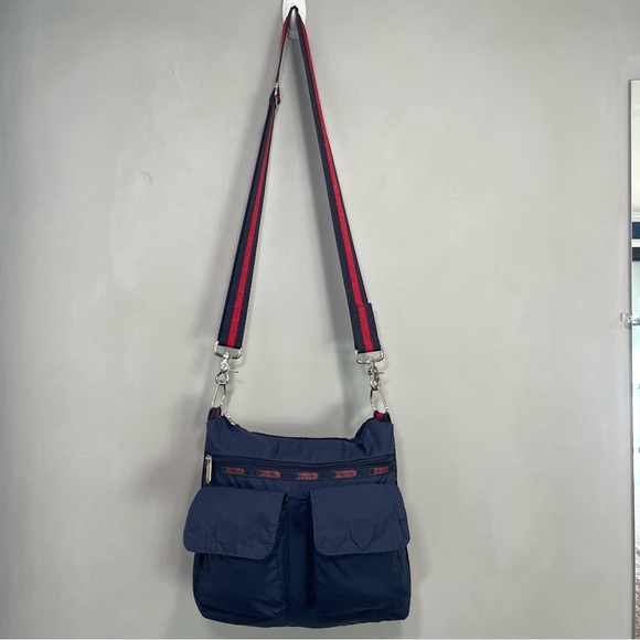 Lesportsac Bags Lesportsac Navy Blue Crossbody Bag Nylon Purse